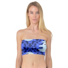 Ghost Pattern Bandeau Top by NerdySparkleGoth