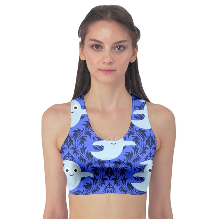 Ghost Pattern Sports Bra