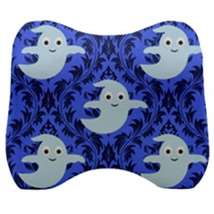 Ghost Pattern Velour Head Support Cushion by NerdySparkleGoth