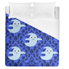 Ghost Pattern Duvet Cover (queen Size) by NerdySparkleGoth