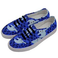 Ghost Pattern Men s Classic Low Top Sneakers by NerdySparkleGoth