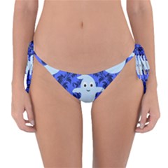 Ghost Pattern Reversible Bikini Bottom by NerdySparkleGoth