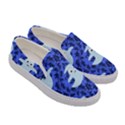 Ghost Pattern Women s Canvas Slip Ons View3