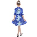 Ghost Pattern Kids  All Frills Chiffon Dress View2