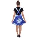 Ghost Pattern Velvet Suspender Skater Skirt View2