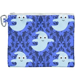 Ghost Pattern Canvas Cosmetic Bag (xxxl) by NerdySparkleGoth