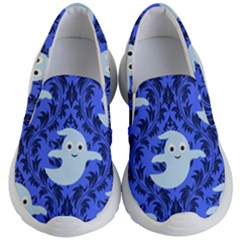 Ghost Pattern Kids Lightweight Slip Ons by NerdySparkleGoth