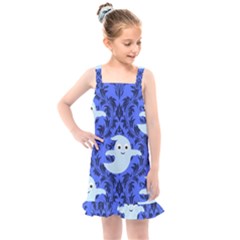 Ghost Pattern Kids  Overall Dress by NerdySparkleGoth