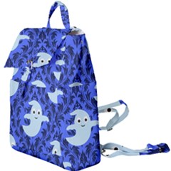 Ghost Pattern Buckle Everyday Backpack by NerdySparkleGoth