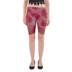 Strawberries Yoga Cropped Leggings by kiernankallan