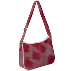 Strawberries Zip Up Shoulder Bag by kiernankallan