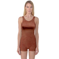 Toffee One Piece Boyleg Swimsuit by kiernankallan