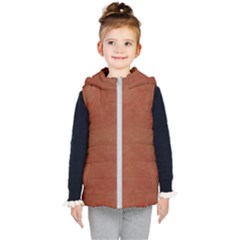 Toffee Kids  Hooded Puffer Vest by kiernankallan