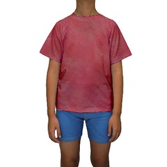 Red Velvet Kids  Short Sleeve Swimwear by kiernankallan