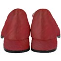 Red Velvet Women s Chunky Heel Loafers View4