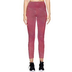 Red Velvet Pocket Leggings 