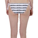 Athletic Running Graphic Silhouette Pattern Bikini Bottom View2