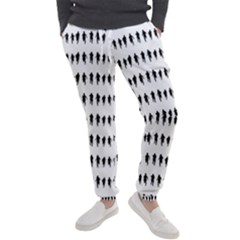 Athletic Running Graphic Silhouette Pattern Men s Jogger Sweatpants by dflcprintsclothing