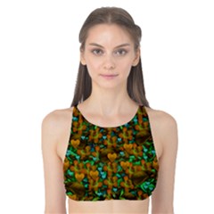 Love Forest Filled With Respect And The Flower Power Of Colors Tank Bikini Top by pepitasart