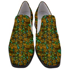 Love Forest Filled With Respect And The Flower Power Of Colors Women Slip On Heel Loafers by pepitasart