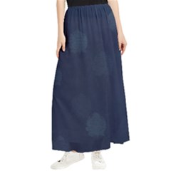 Blueberries Maxi Chiffon Skirt