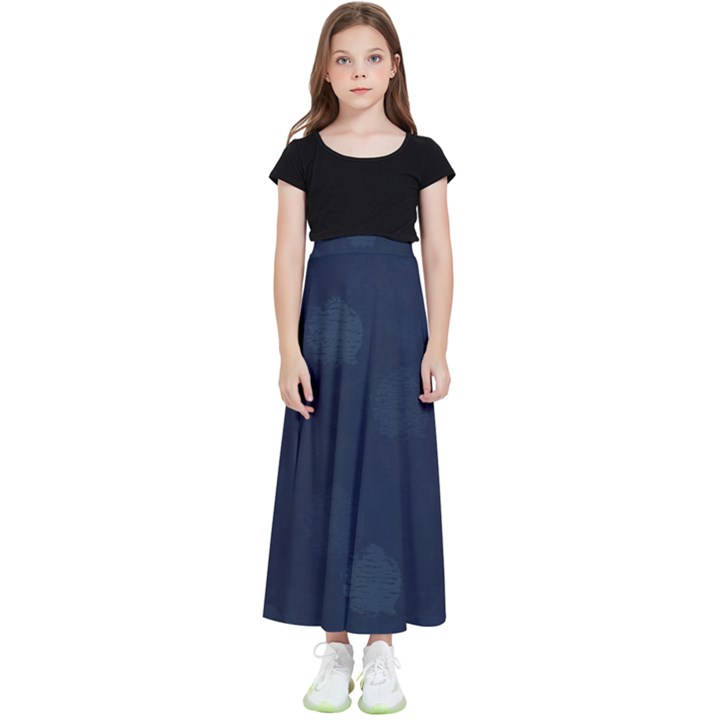 Blueberries Kids  Flared Maxi Skirt