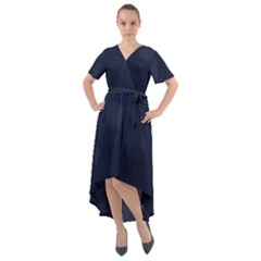 Blueberries Front Wrap High Low Dress by kiernankallan