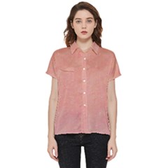 Peaches And Cream Short Sleeve Pocket Shirt