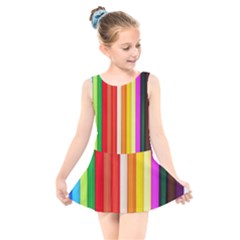 Ultimate Pencil Skirt Kids  Skater Dress Swimsuit by hullstuff