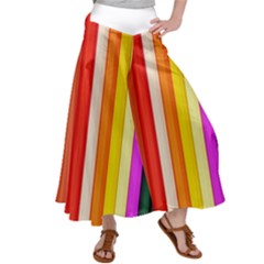 Ultimate Vibrant Satin Palazzo Pants by hullstuff