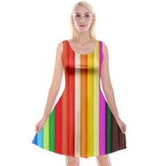 Ultimate Vibrant Reversible Velvet Sleeveless Dress by hullstuff