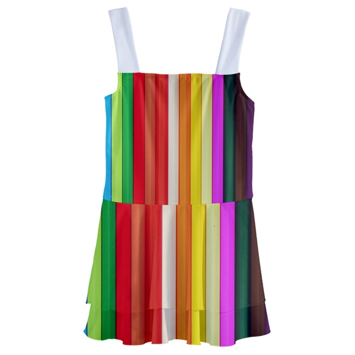 Ultimate Vibrant Kids  Layered Skirt Swimsuit