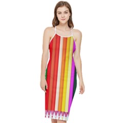 Ultimate Vibrant Bodycon Cross Back Summer Dress