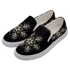 Bnw Mandala Men s Canvas Slip Ons by MRNStudios