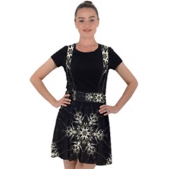 BNW Mandala Velvet Suspender Skater Skirt