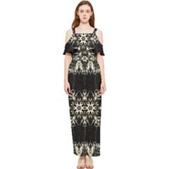 Bnw Mandala Draped Sleeveless Chiffon Jumpsuit by MRNStudios