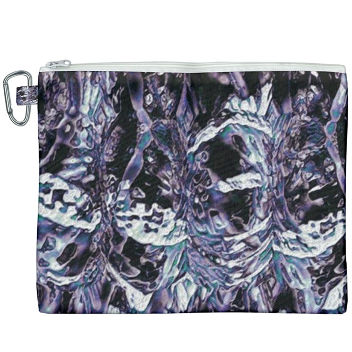 Unraveled Canvas Cosmetic Bag (XXXL)