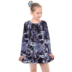 Unraveled Kids  Long Sleeve Dress by MRNStudios