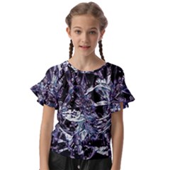 Unraveled Kids  Cut Out Flutter Sleeves by MRNStudios