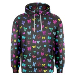 Bows On Black Men s Overhead Hoodie