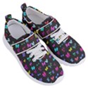 Bows on black Women s Velcro Strap Shoes View3