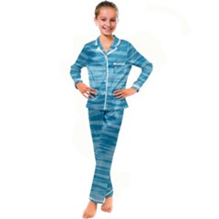 Taffy Kid s Satin Long Sleeve Pajamas Set