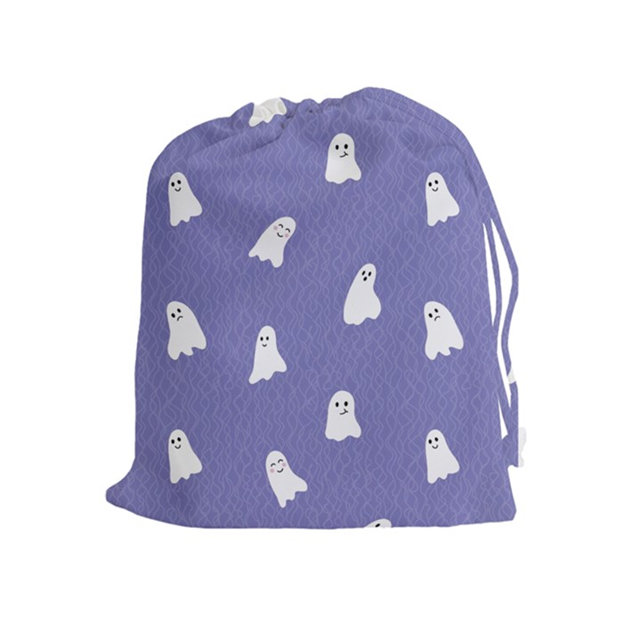 Ghost  Drawstring Pouch (XL)