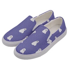 Ghost  Men s Canvas Slip Ons by SychEva