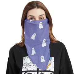 Ghost  Face Covering Bandana (triangle)