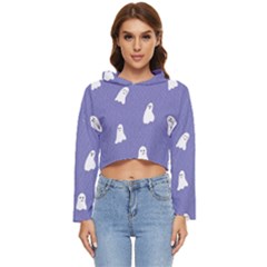 Ghost  Women s Lightweight Cropped Hoodie