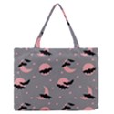 Bat Zipper Medium Tote Bag View1