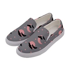 Bat Women s Canvas Slip Ons by SychEva