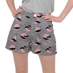 Bat Ripstop Shorts by SychEva