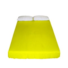 Yellow Fitted Sheet (full/ Double Size) by SomethingForEveryone